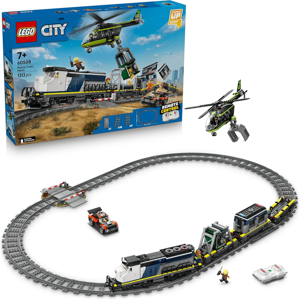LEGO - City Trains Rapina Al Treno Della Polizia 60508