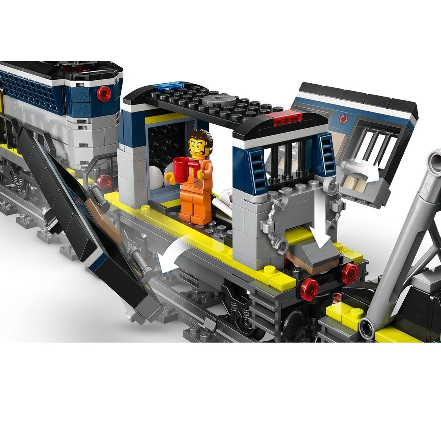 LEGO - City Trains Rapina Al Treno Della Polizia 60508