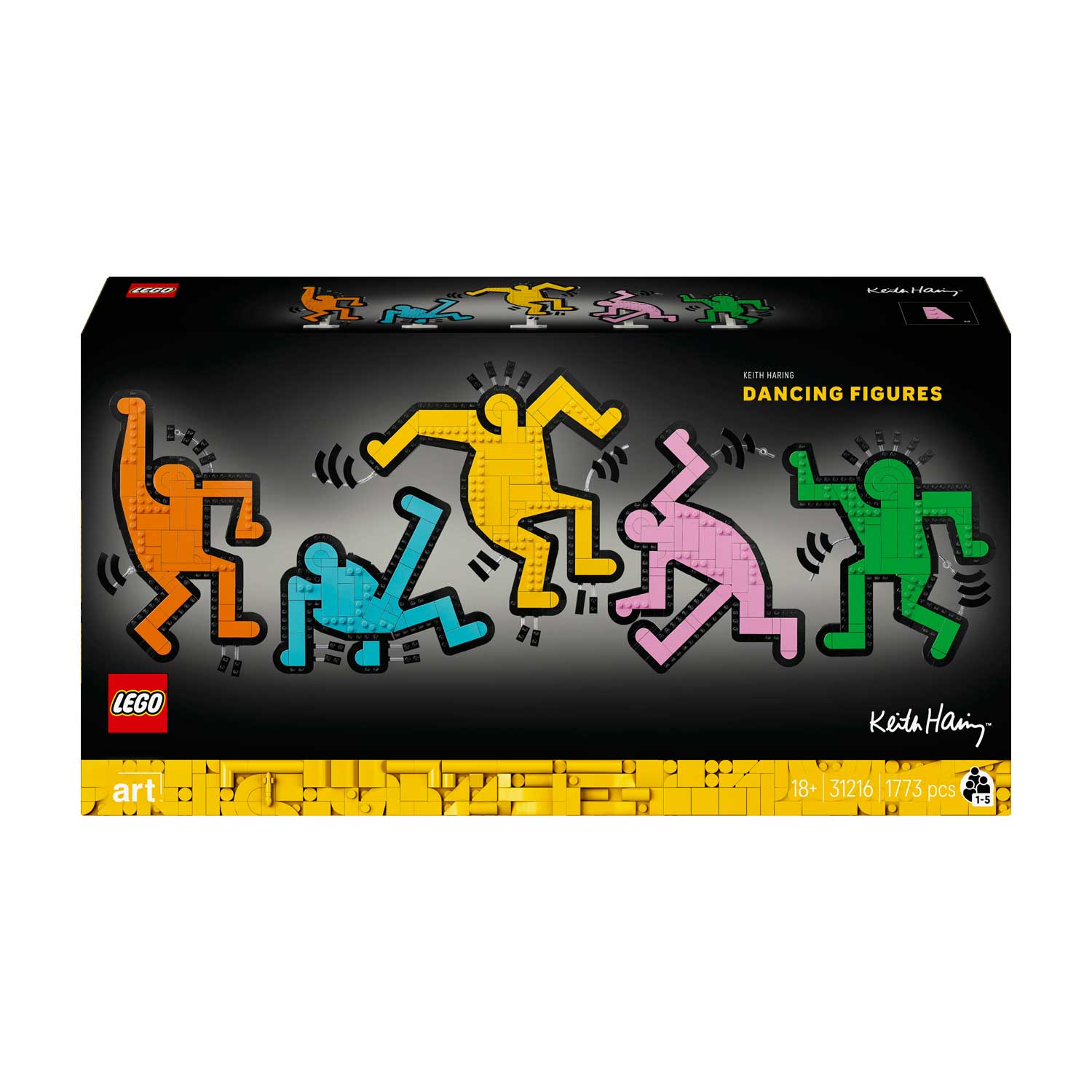 LEGO - Linea Art Keith Haring Figure Danzanti 31216