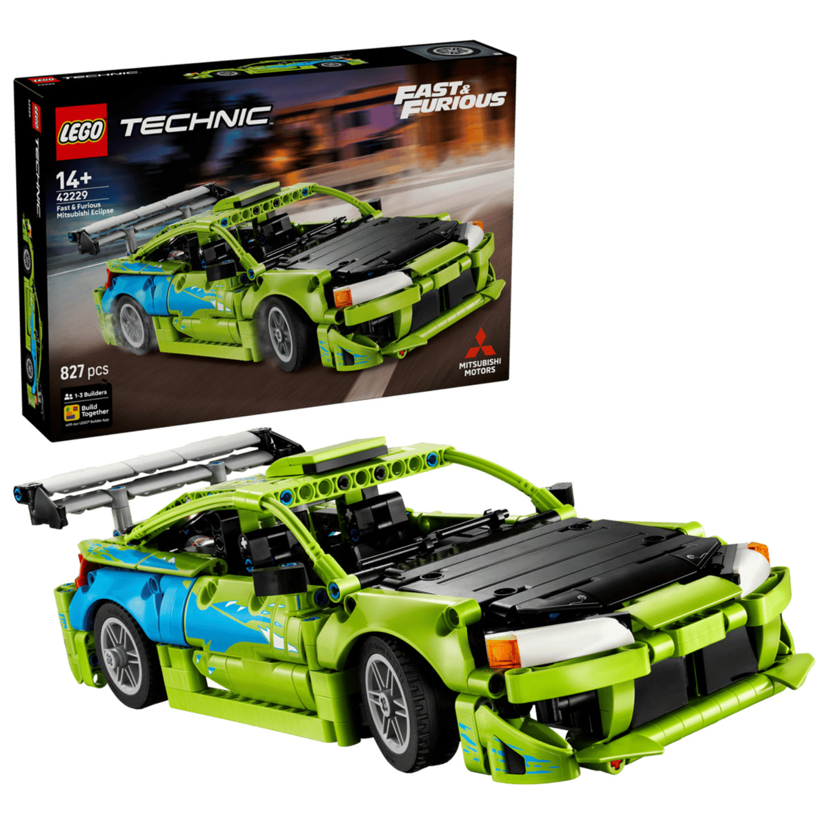 LEGO - Auto Mitsubishi Eclipse Fast and Furious 42229