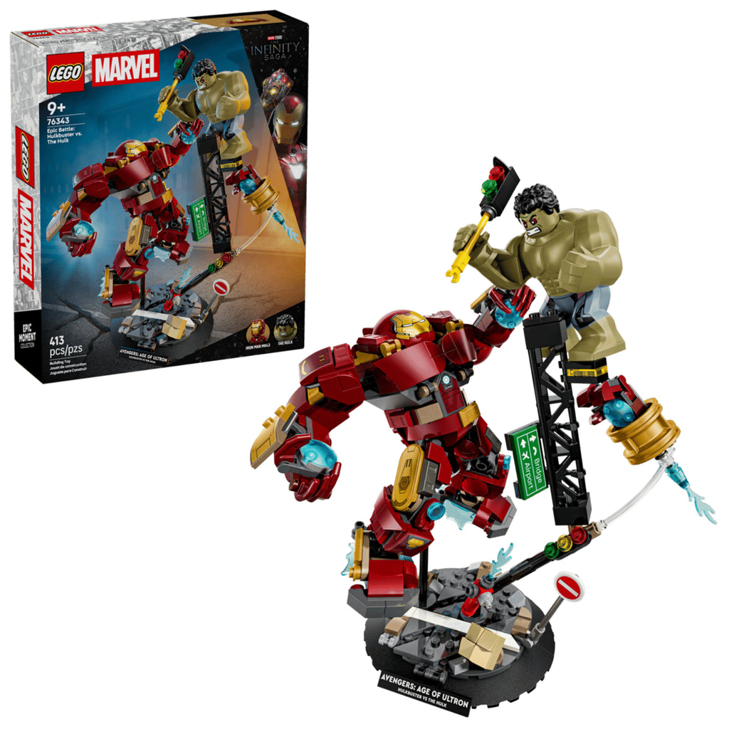 LEGO - Battaglia epica Hulkbuster vs The Hulk 76343