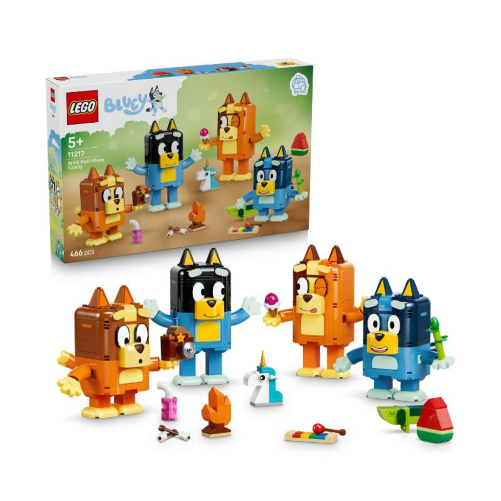 LEGO - Bluey Famiglia Bluey In Mattoncini 11217