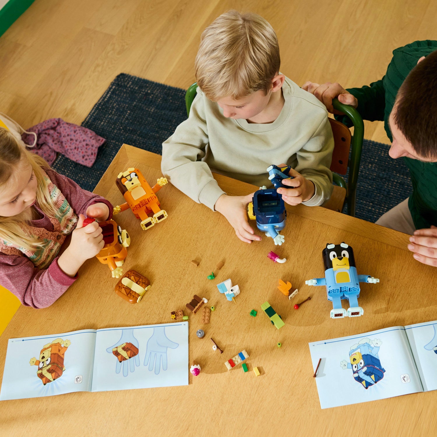 LEGO - Bluey Famiglia Bluey In Mattoncini 11217