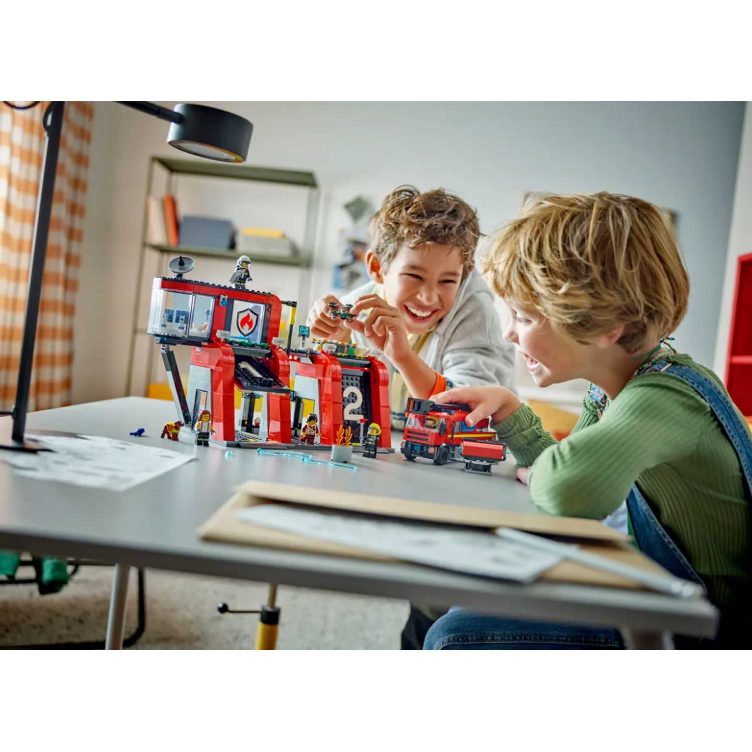 LEGO - City Fire Caserma Dei Pompieri E Autopompa 60414