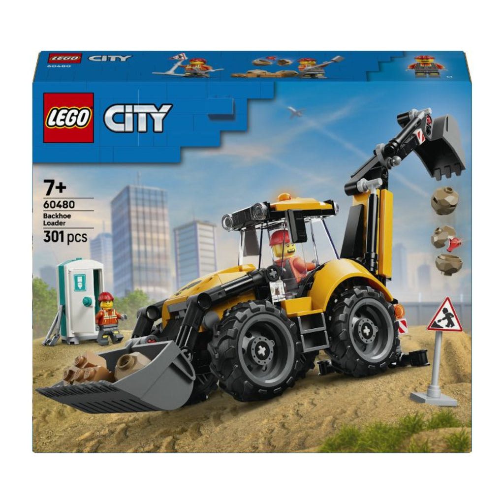 LEGO - City Great Vehicles Scavatrice Da Cantiere Gialla 60480