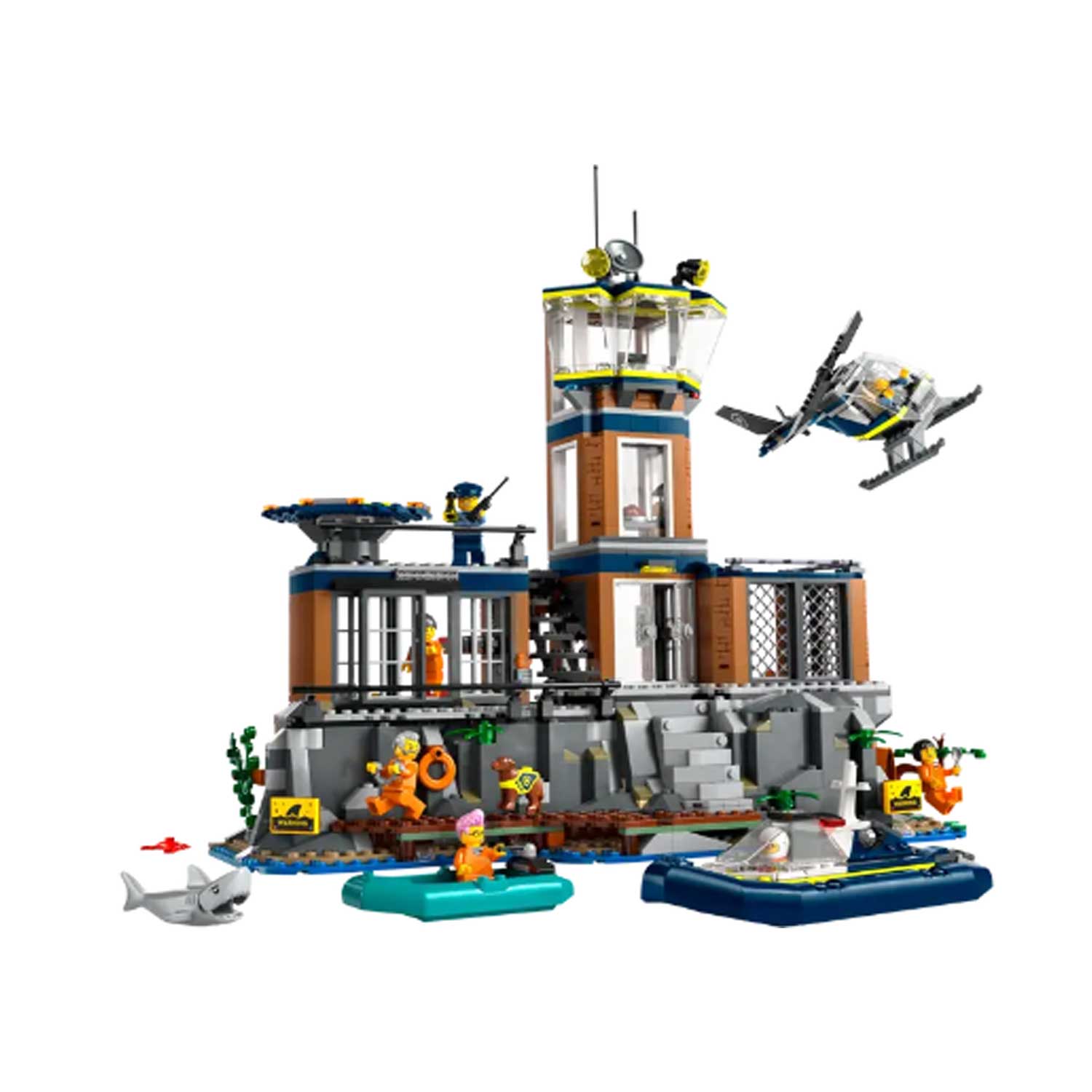 LEGO - City Police Prigione Sull'Isola Della Polizia 60419