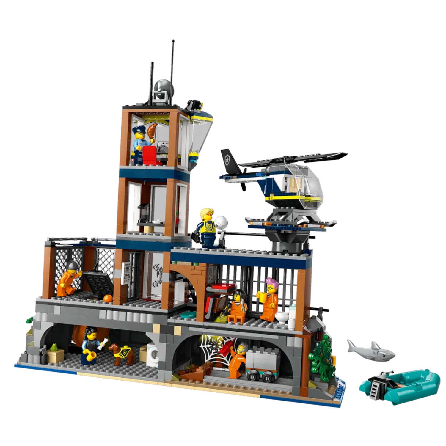 LEGO - City Police Prigione Sull'Isola Della Polizia 60419