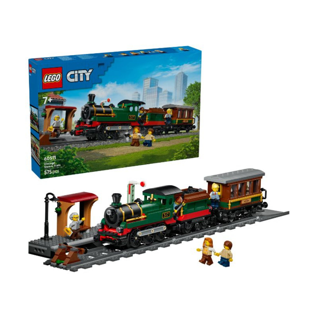 LEGO - City Trains Treno A Vapore Vintage 60511