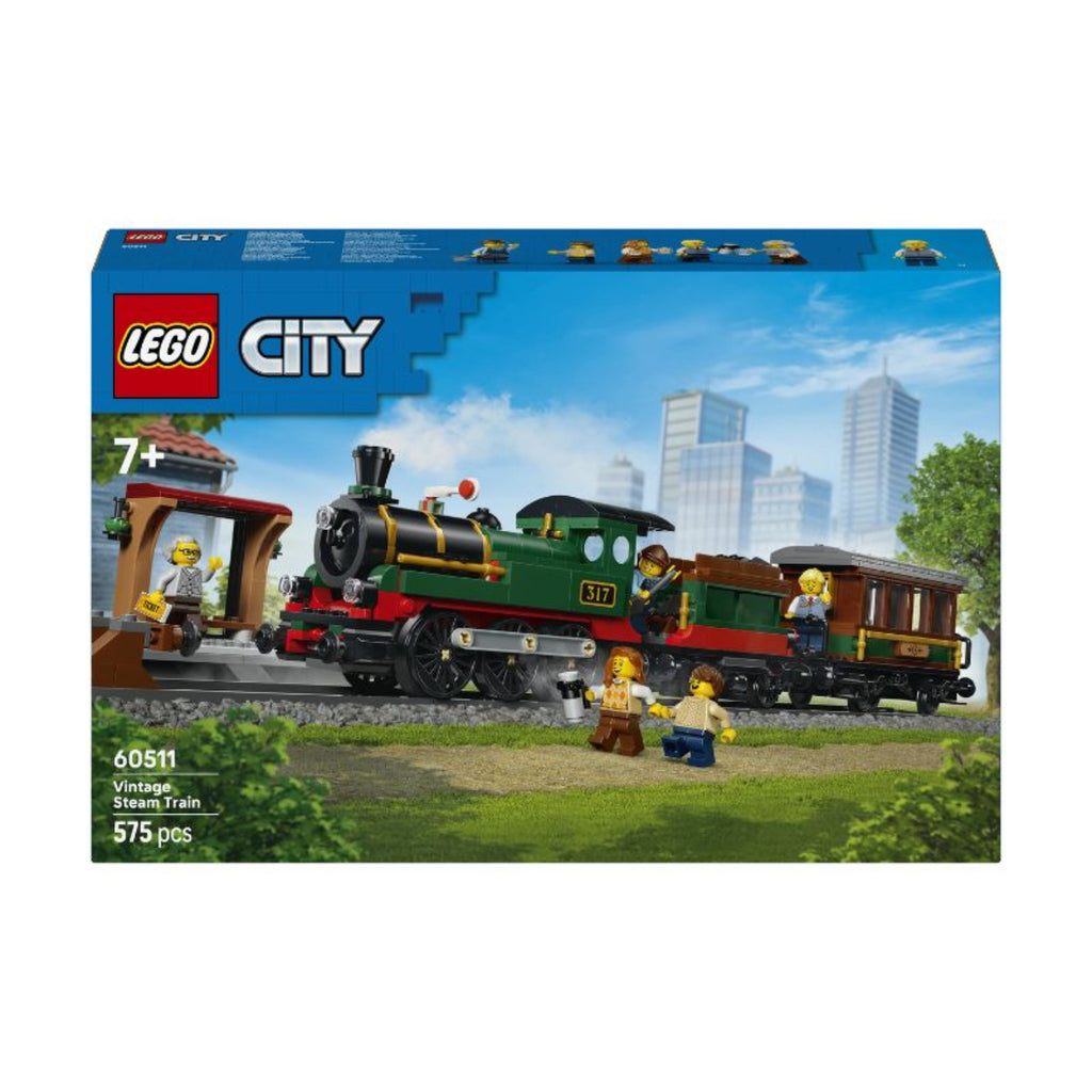 LEGO - City Trains Treno A Vapore Vintage 60511
