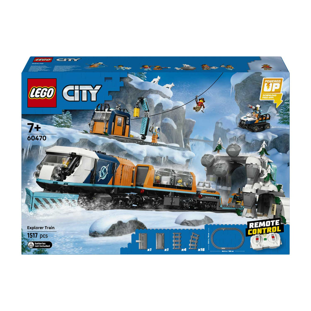LEGO - City Trains Treno Espresso Artico Degli Esploratori 60470