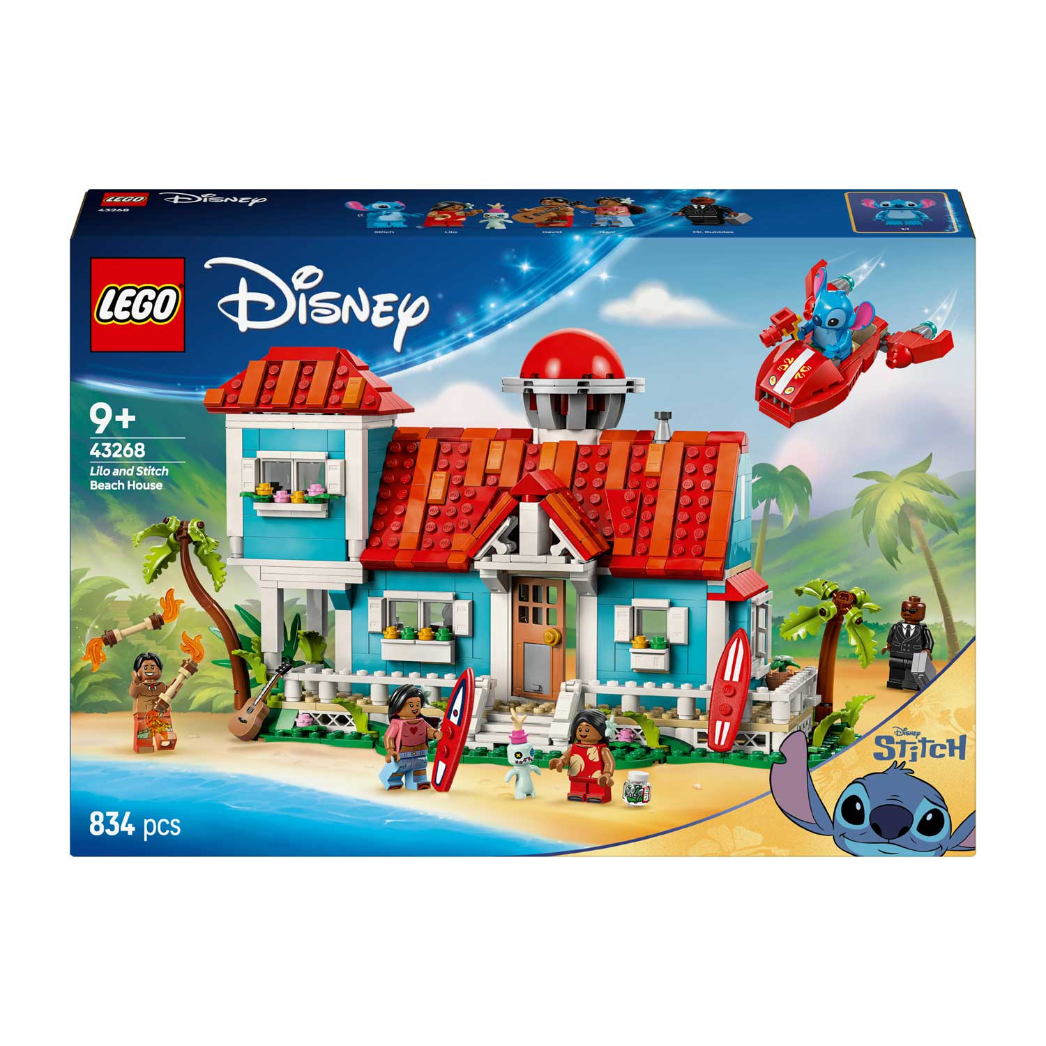 LEGO - Disney Classic Casa Sulla Spiaggia Di Lilo E Stitch 43268