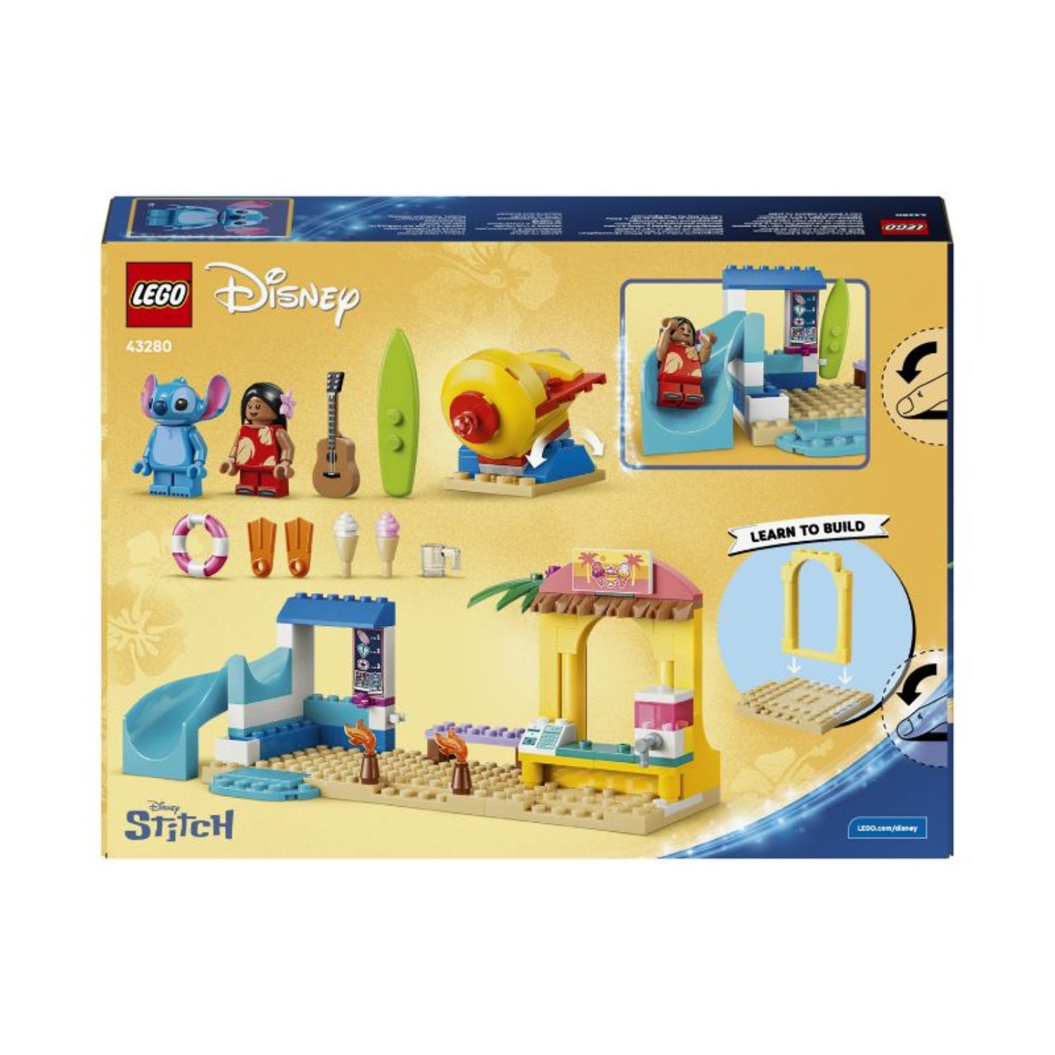LEGO - Disney Classic Divertimento In Spiaggia Con Lilo E Stitch 43280
