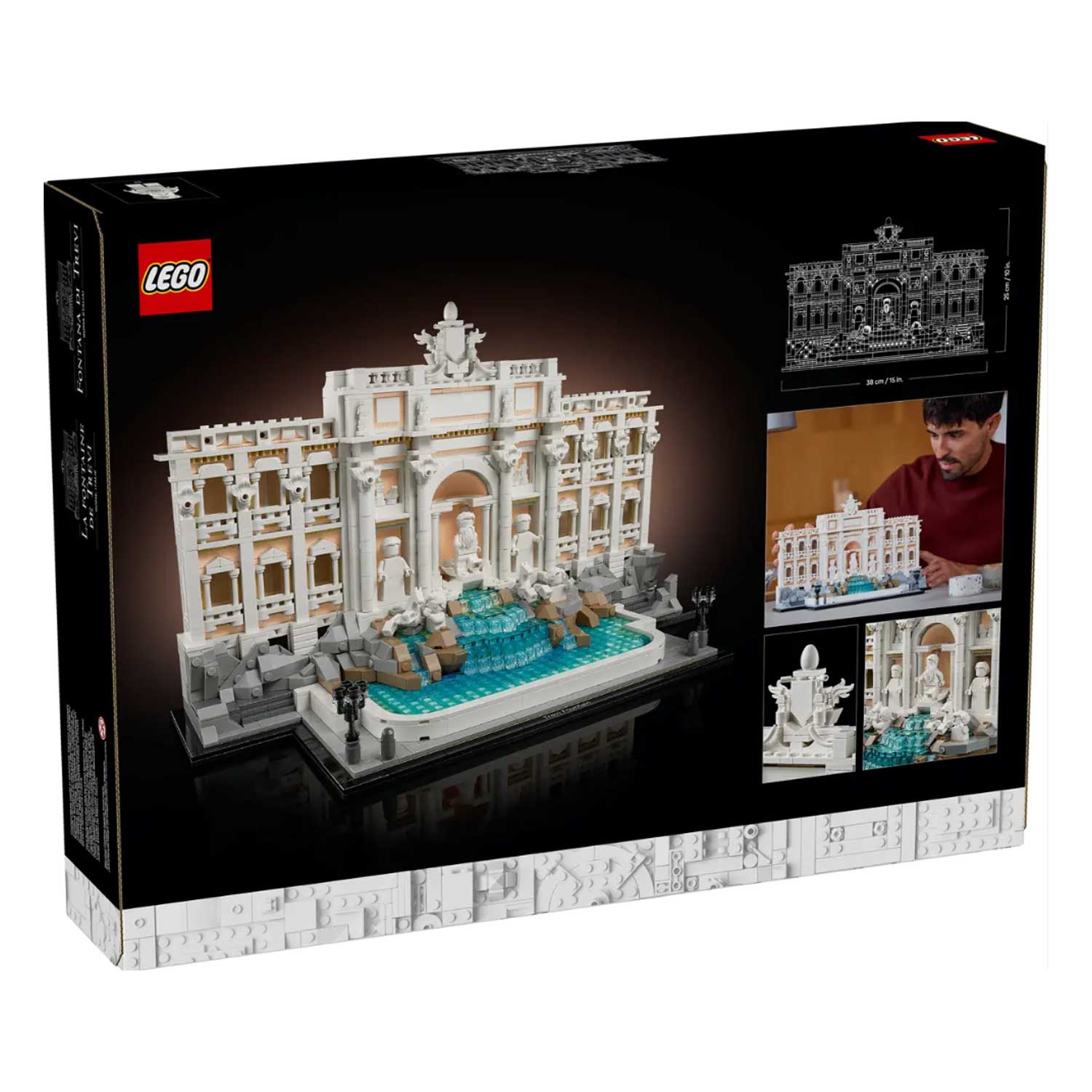 LEGO - Fontana di Trevi 21062