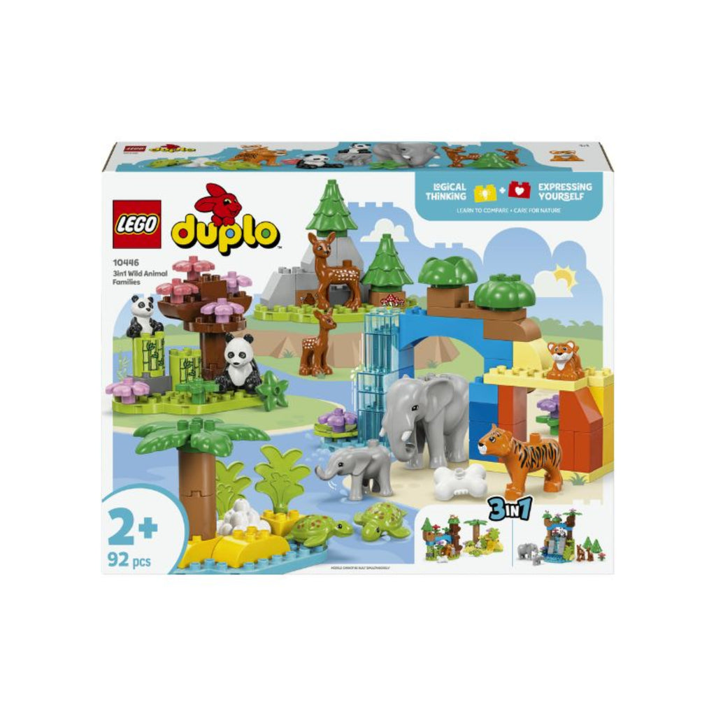 LEGO - Linea Duplo: Famiglie di animali 3 in 1 10446