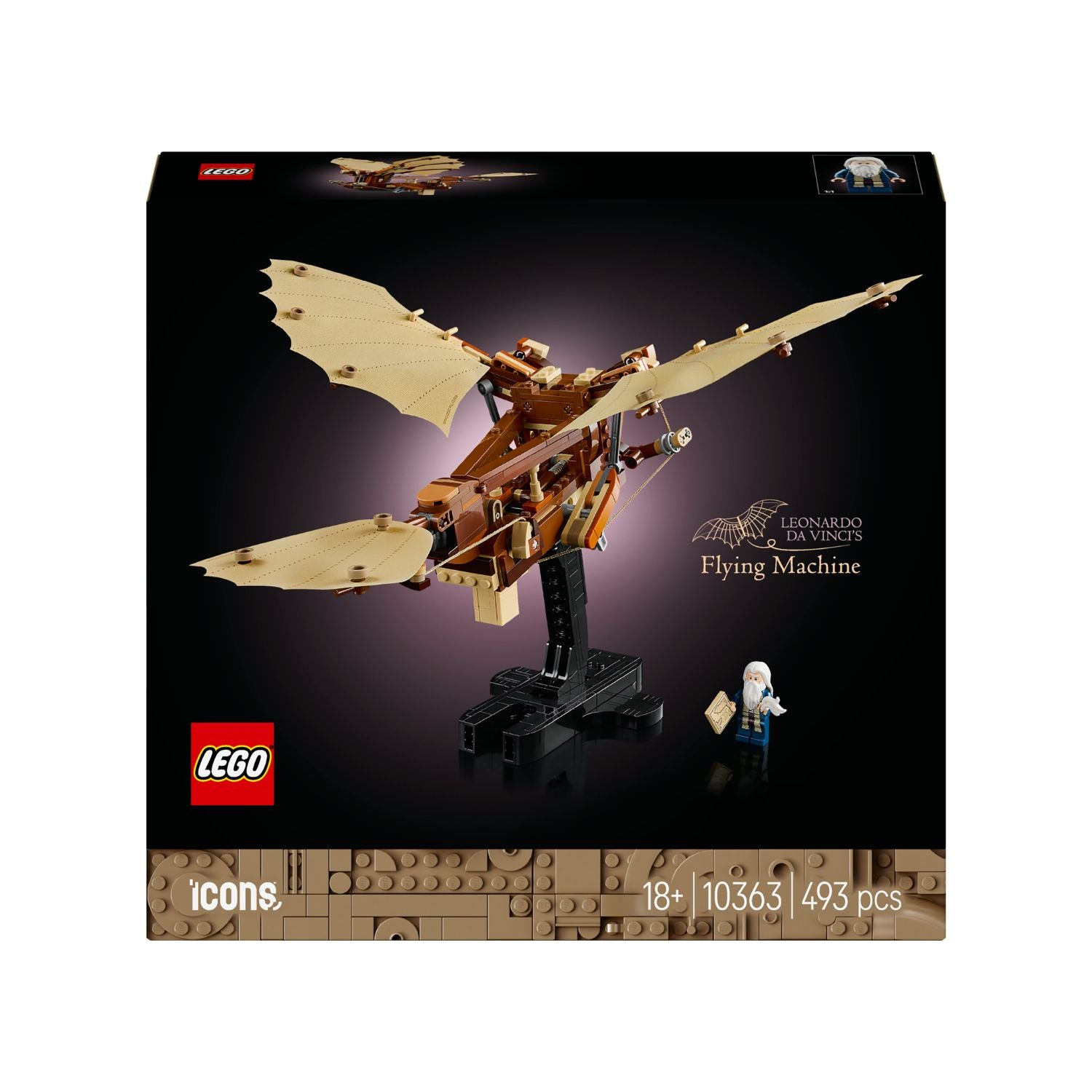 LEGO - Linea Icons:  Macchina Volante Di Leonardo Da Vinci 10363