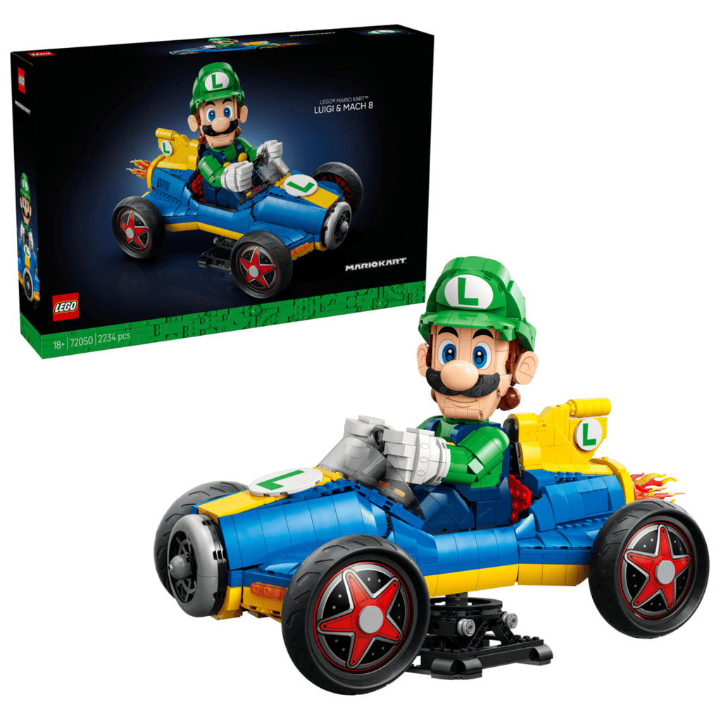 LEGO - Mario Kart Luigi e Mach 8