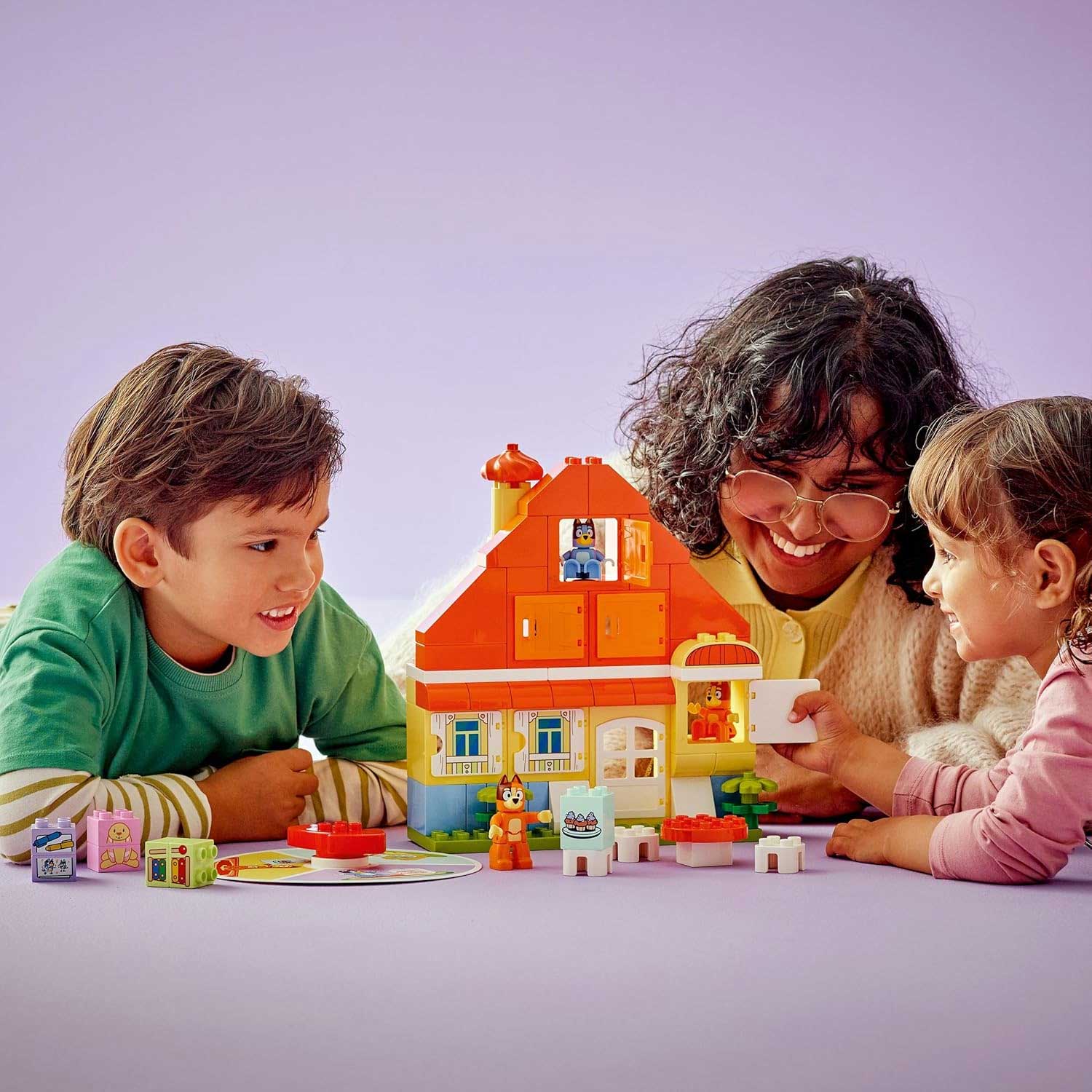 LEGO - Duplo Bluey Casa Della Famiglia Di Bluey Con Gioco Di Memoria 10459