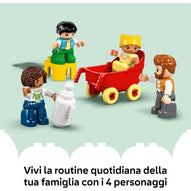 LEGO - Duplo Town Casa Familiare Moderna 3 In 1 Con Personaggi 10470