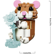 LEGO - Creator Simpatico Criceto Con Fiore 31376