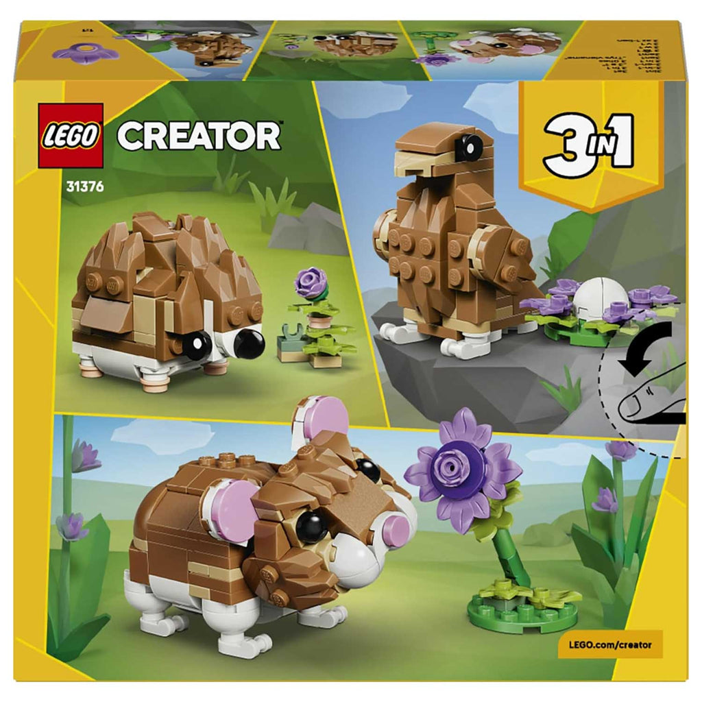 LEGO - Creator Simpatico Criceto Con Fiore 31376