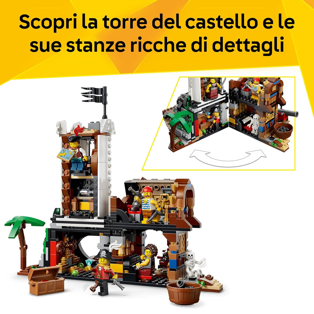 LEGO - Creator Iconica Nave Da Pirata 31387