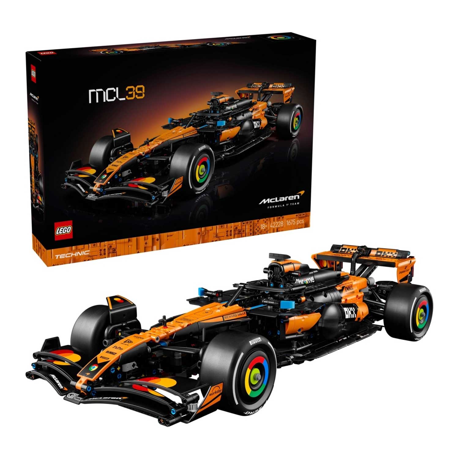 LEGO - Technic 42228 Mclaren F120205 42228