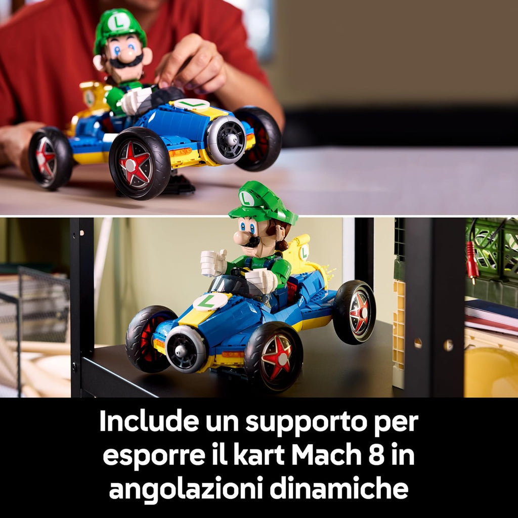 LEGO - Super Mario Mario Kart: Luigi E Mach 8 72050