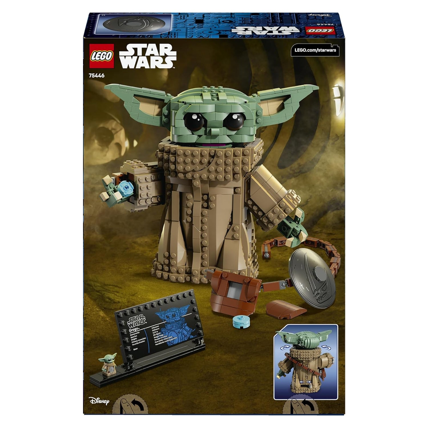 LEGO - Star Wars Tm Grogu Apprendista Mandaloriano 75446
