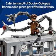 LEGO - Super Heroes Marvel Spider-Man Contro Doc Ock: Duello Sul Treno 76321