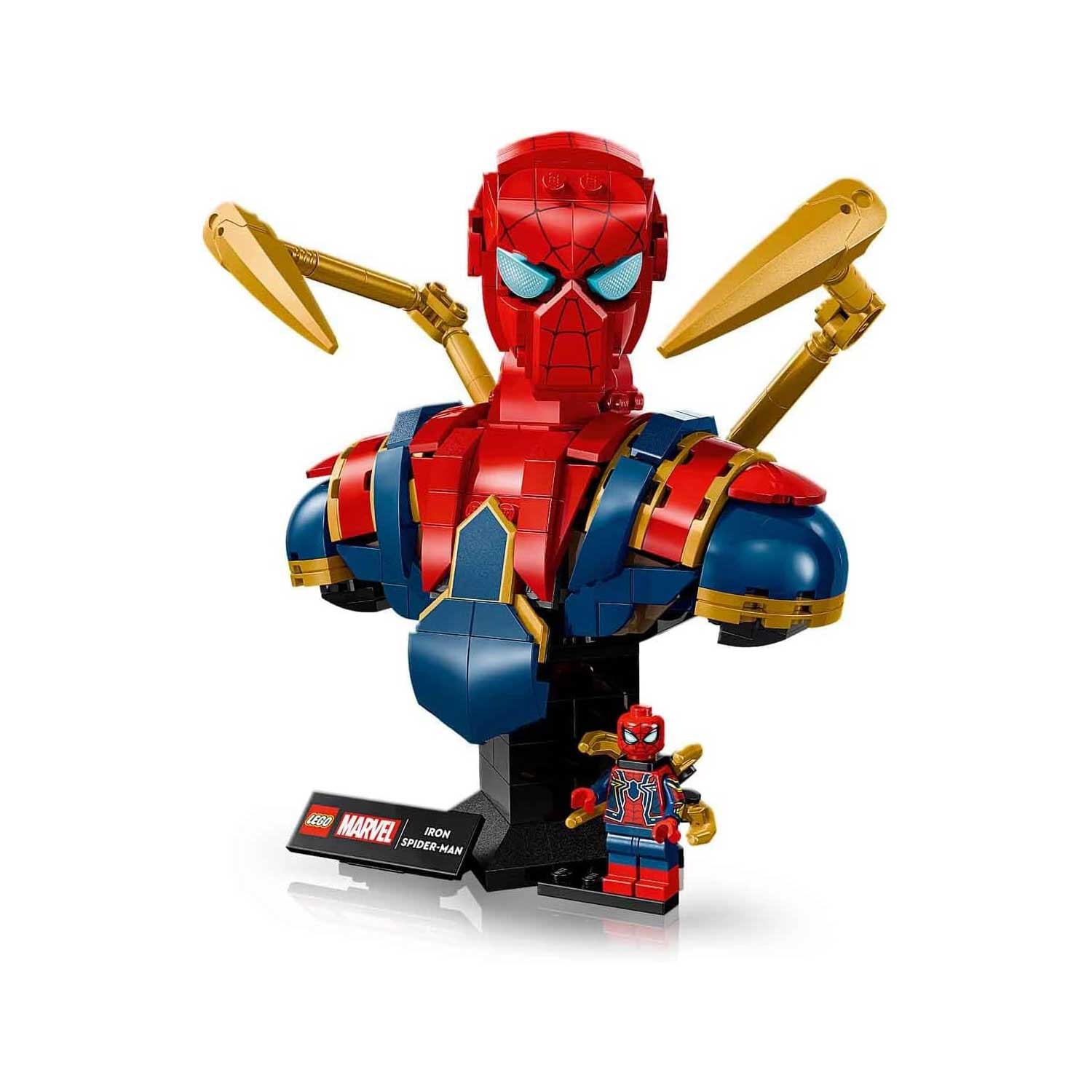 LEGO - Super Heroes Marvel Busto Di Iron Spider-Man 76326