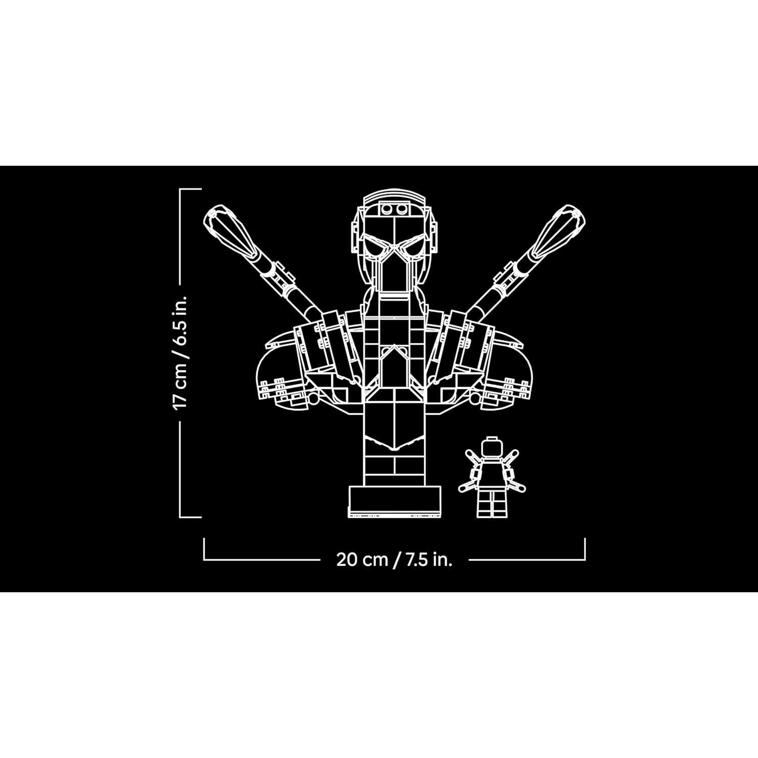 LEGO - Super Heroes Marvel Busto Di Iron Spider-Man 76326