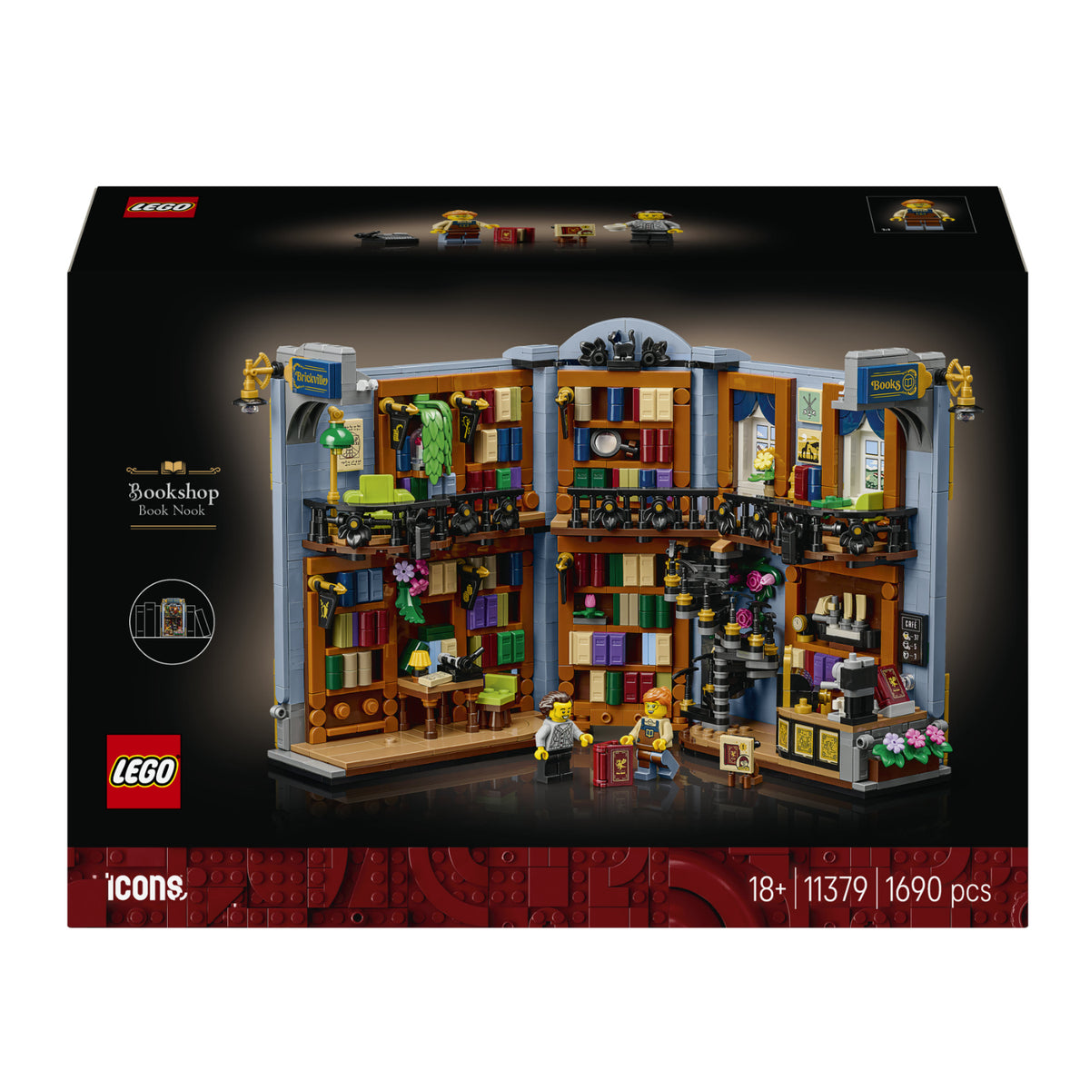 Lego - Libreria Book Nook 11379