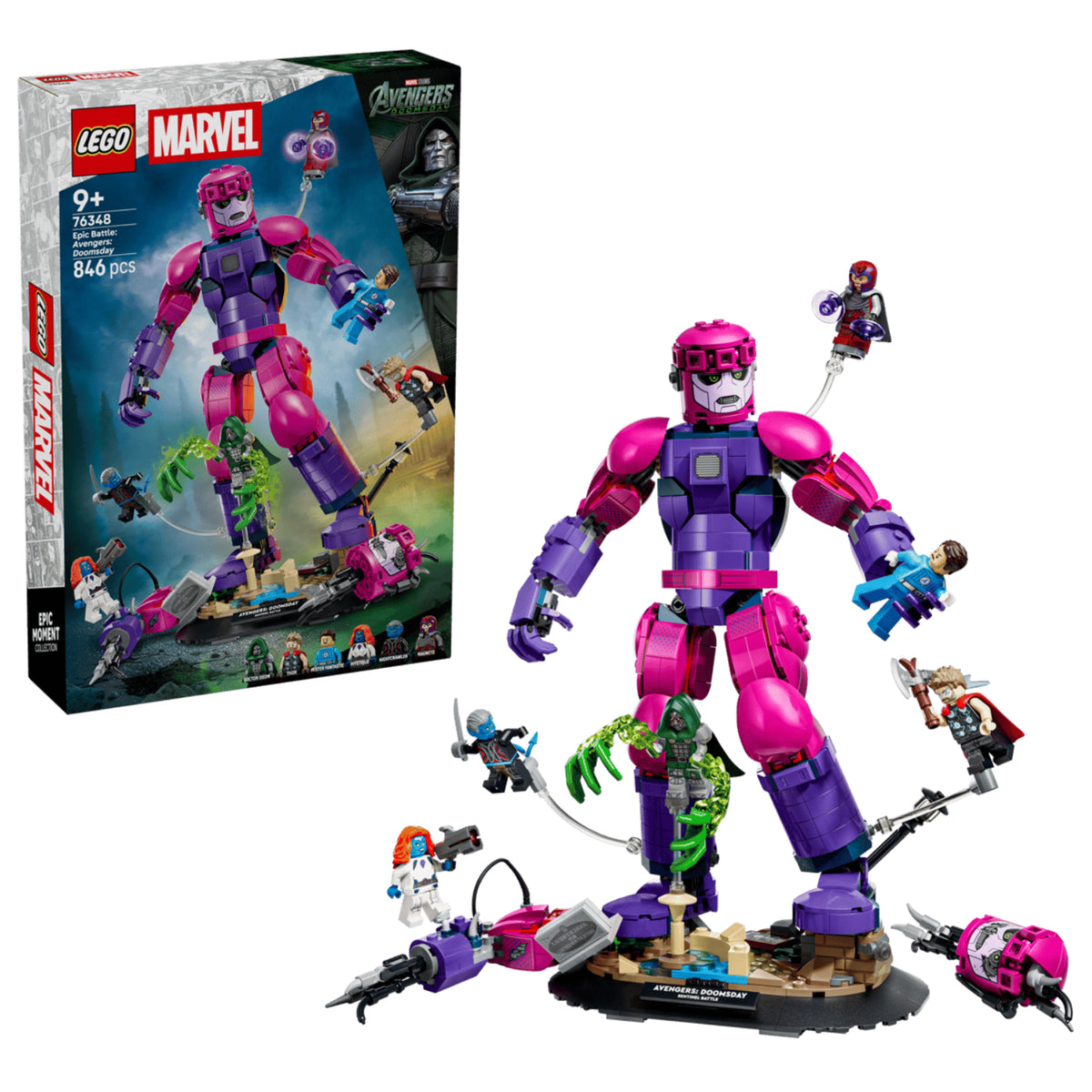 Lego - Marvel Avenger Doomsday Battaglia epica 76348
