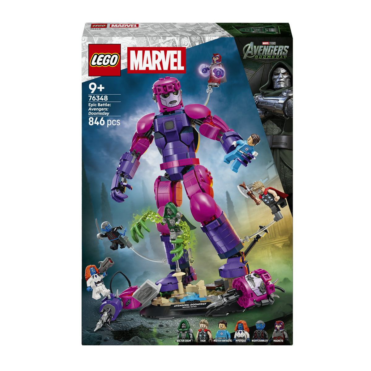 Lego - Marvel Avenger Doomsday Battaglia epica 76348