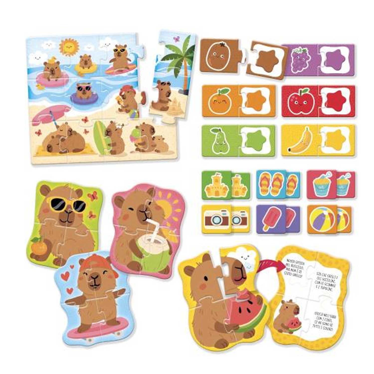 Lisciani - Carotina Baby 10 Giochi Del Capibara