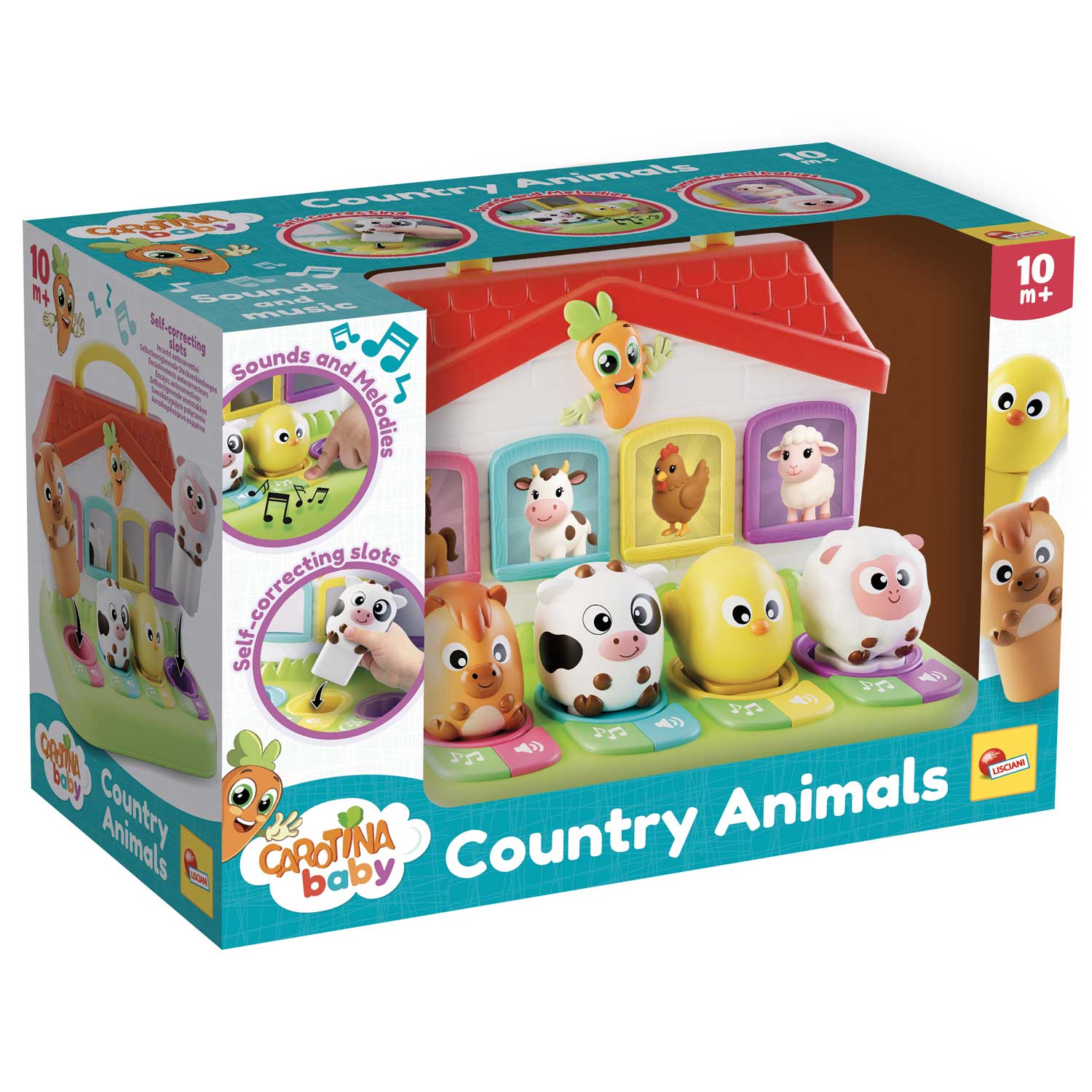 Lisciani - Carotina Baby Country Animals