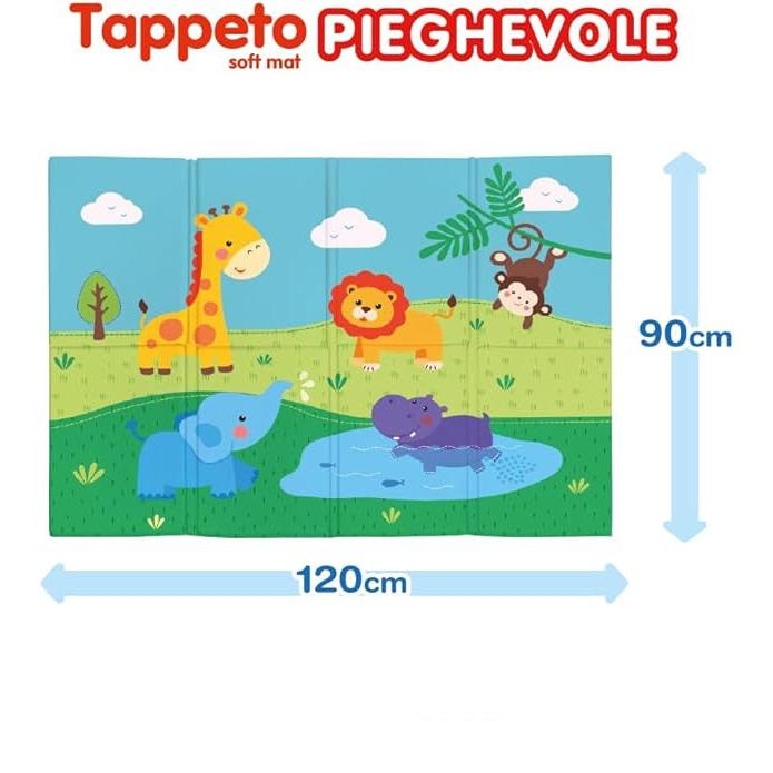 Mandelli - Tappeto Pieghevole "Giungla"
