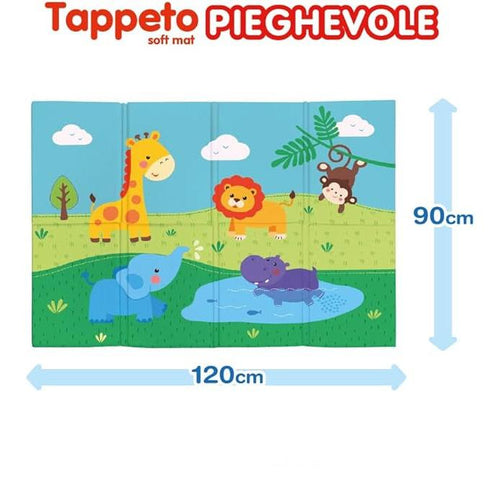 Mandelli - Tappeto Pieghevole "Giungla"
