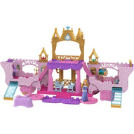 Mattel - Disney Princess Playset 2in1: Castello Con Carrozza HWX17