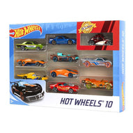 Mattel - Hot Wheels Confezione 10 Veicoli Assortiti 54886