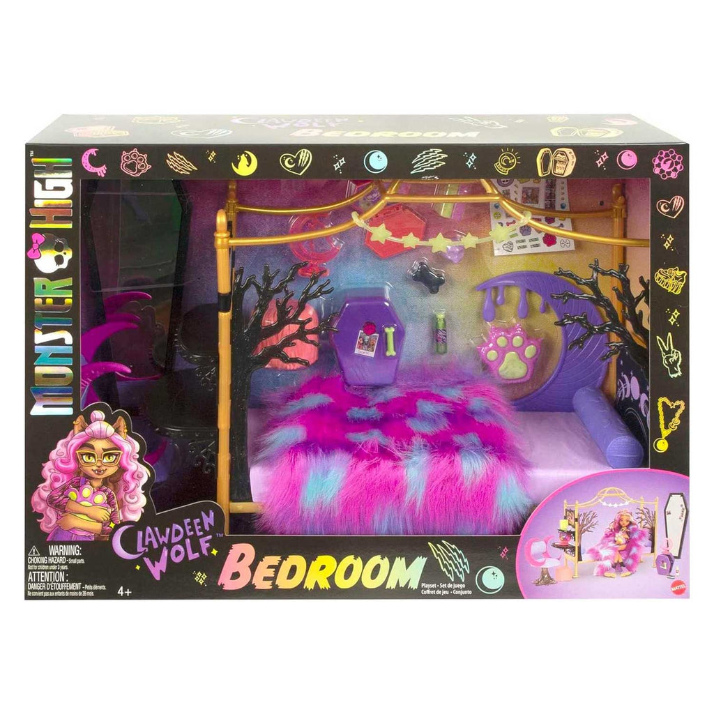 Mattel - Monster High Camera Da Letto Di Clawdeen Wolf HHK64