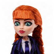 Mattel - Bambola Agnes DeMille della serie Mercoledì di Monster High JNJ92