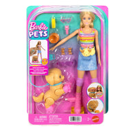 Mattel - Barbie & Cucciolo Sui Pattini Blonde JMJ44