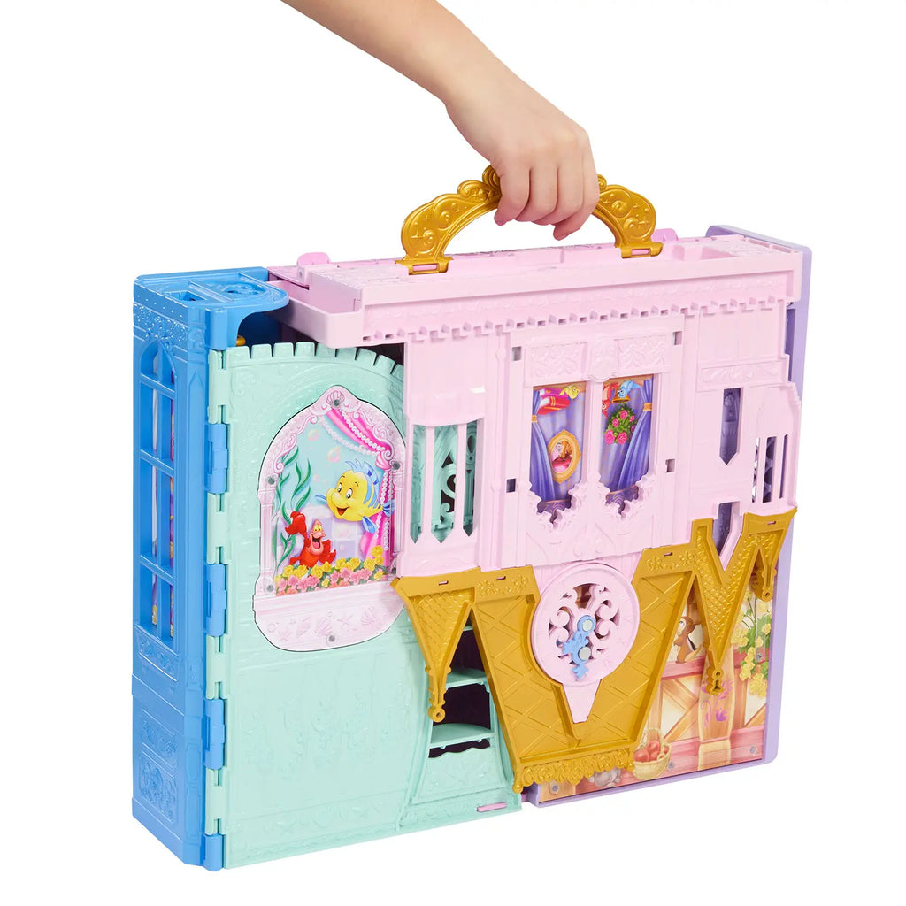 Mattel - Castello Fold & Go Raperonzolo con Doll JLK27