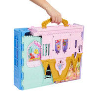 Mattel - Castello Fold & Go Raperonzolo con Doll JLK27