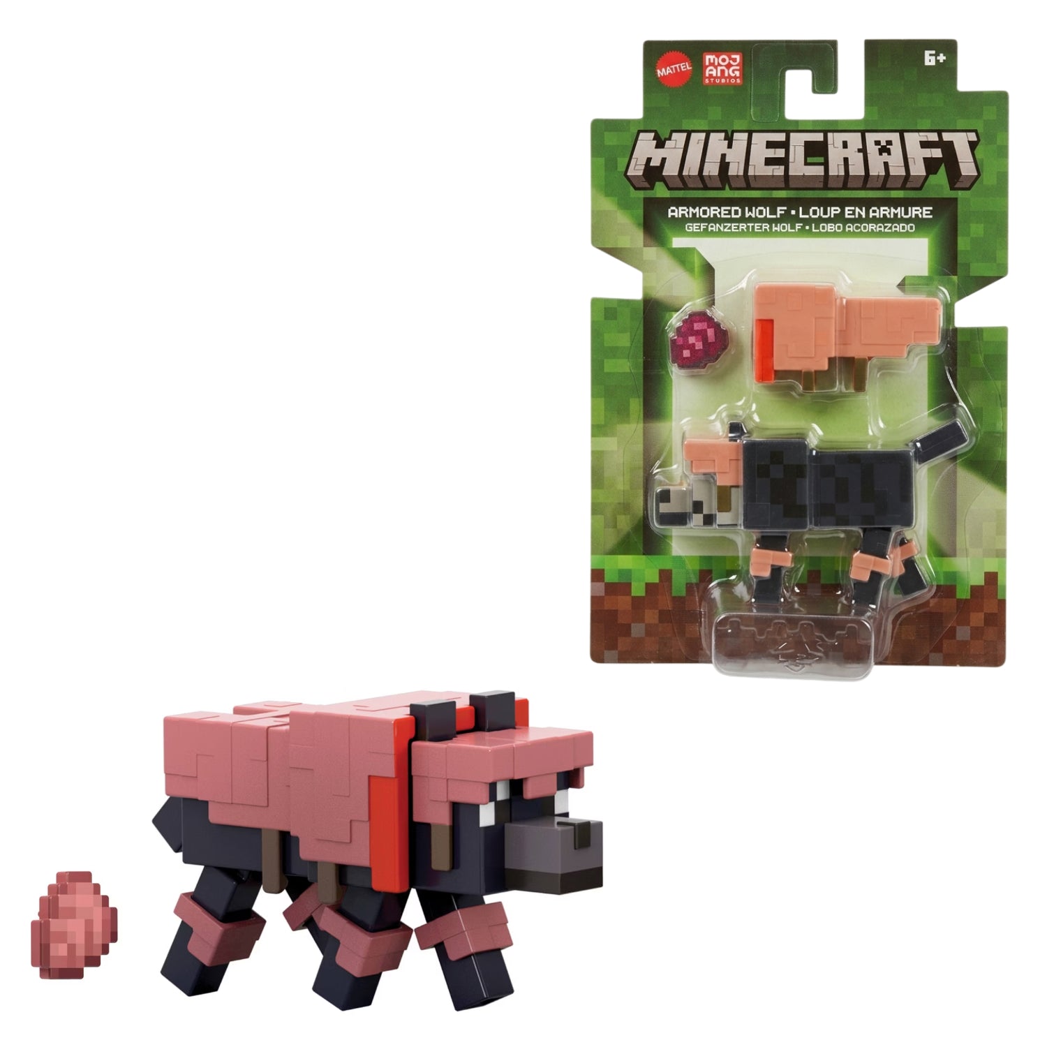 Mattel - Minecraft Personaggi E Accessori in Scala GTP08