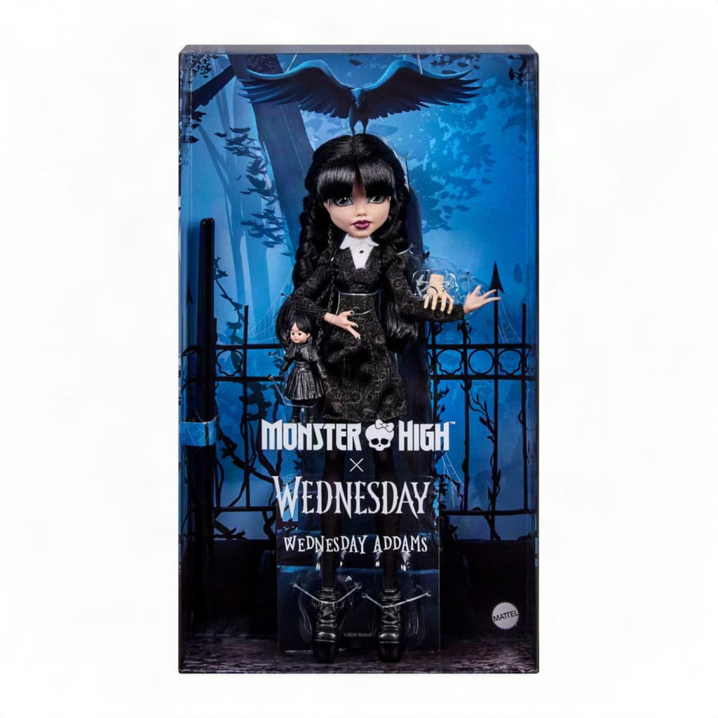 Mattel - Monster High bambola di Mercoledì Addams JNJ91