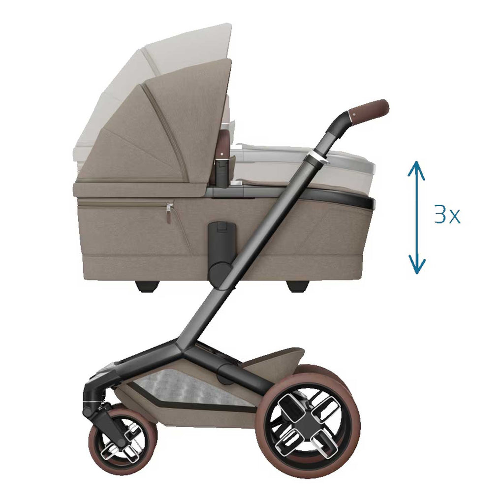 Maxi Cosi - Trio Fame Cabin con Coral Slidepro Isize