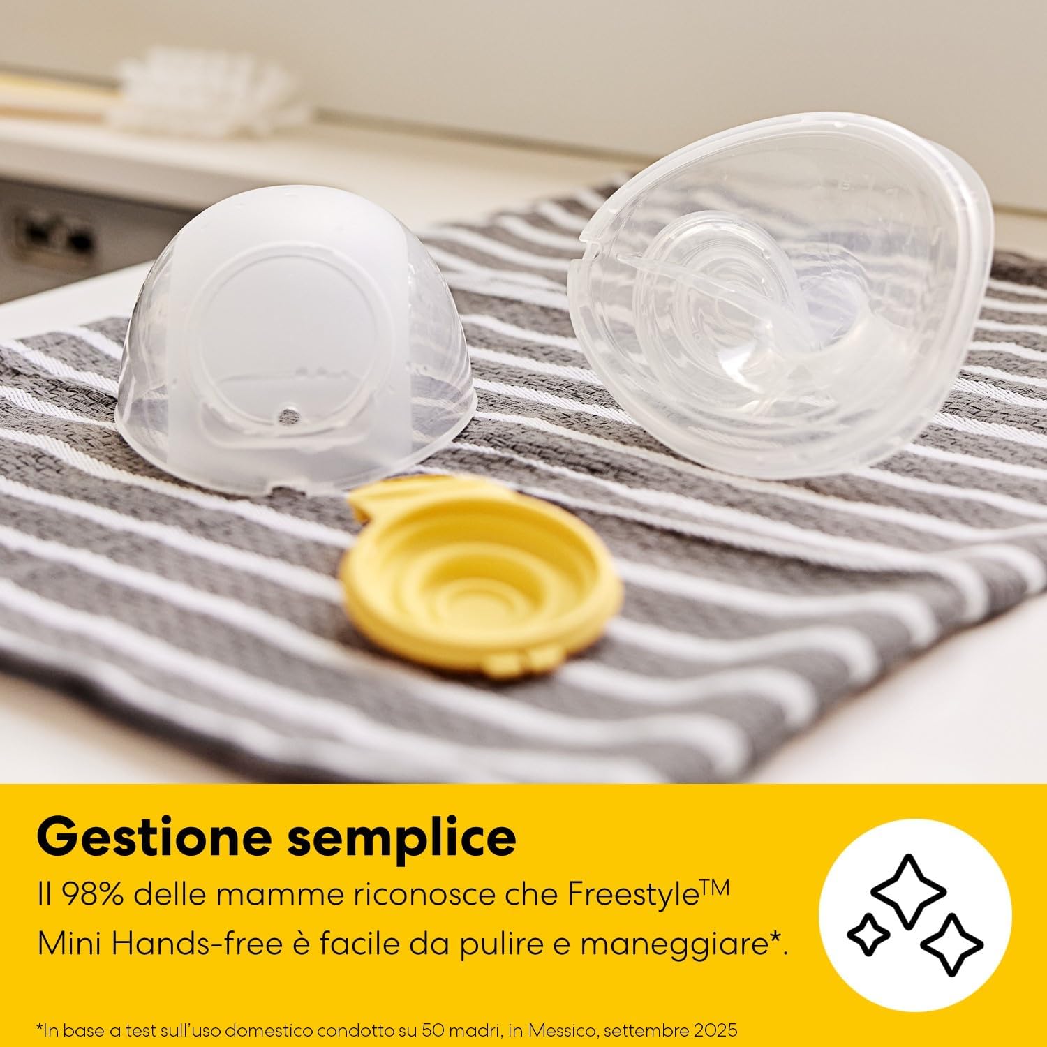Medela - Tiralatte Fs Mini Hands Free Doppio