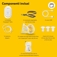 Medela - Tiralatte Fs Mini Hands Free Doppio